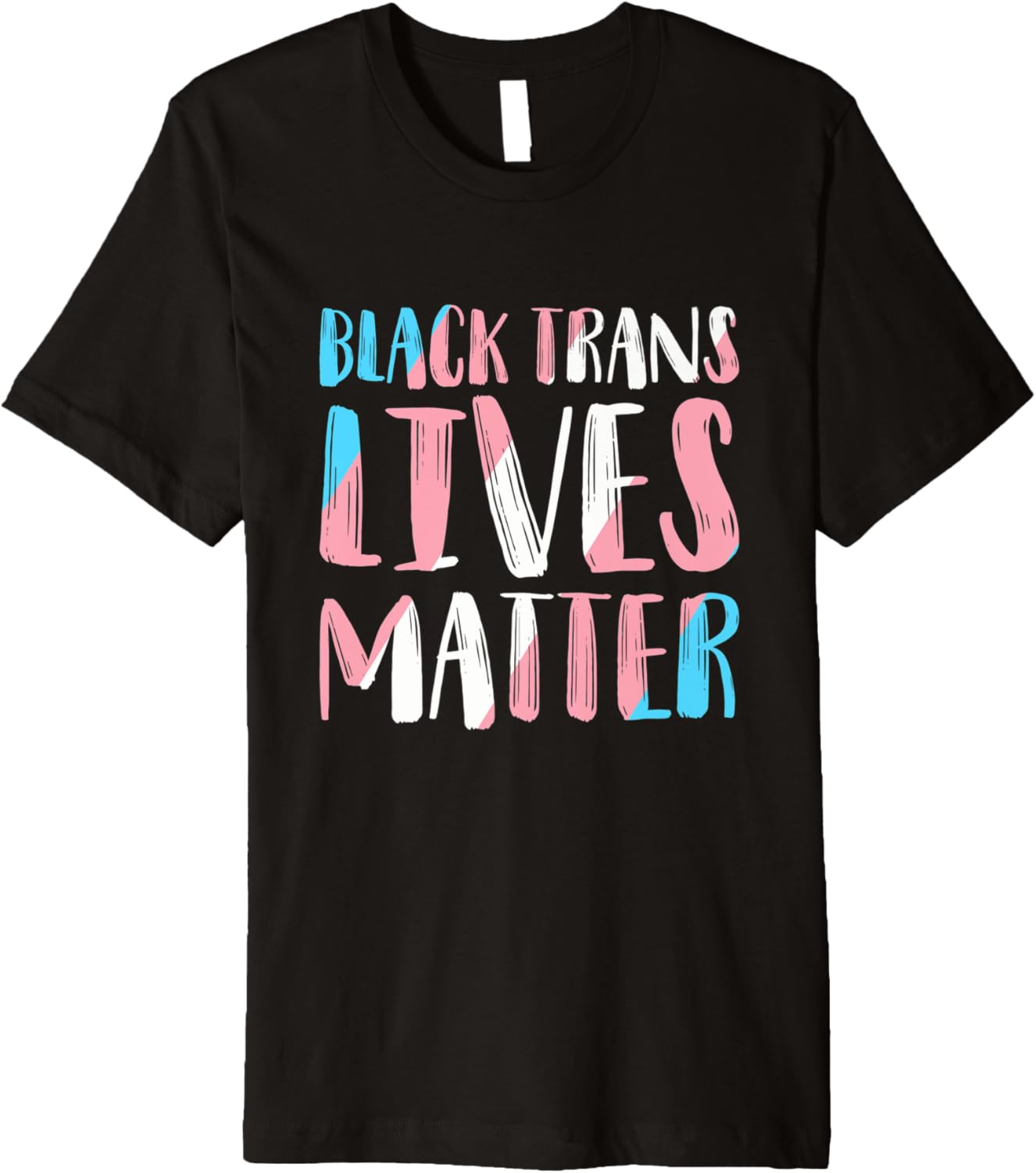 Black Trans Lives Matter LGBT Human Rights Design Premium