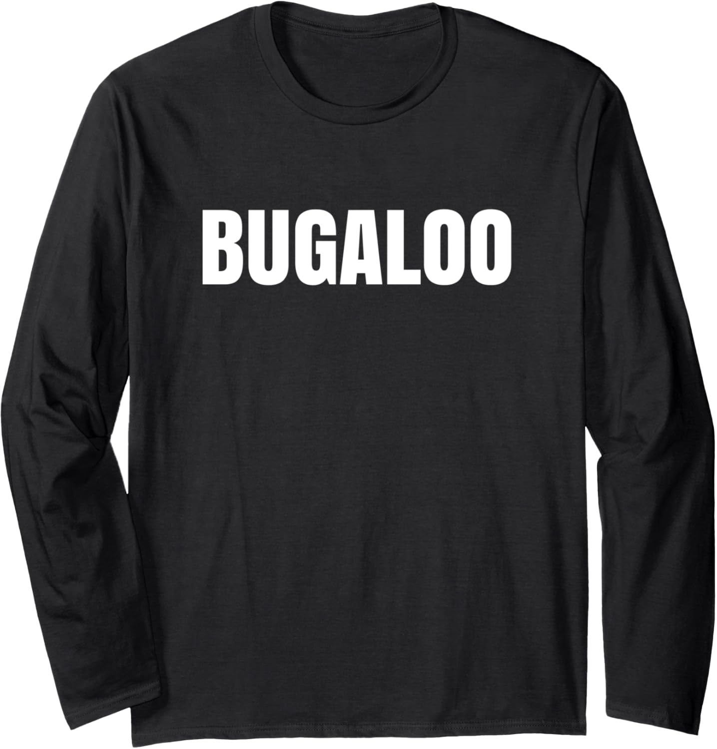 Bugaloo Word Triggered SJW Social Justice Warrior Meme Media Long Sleeve