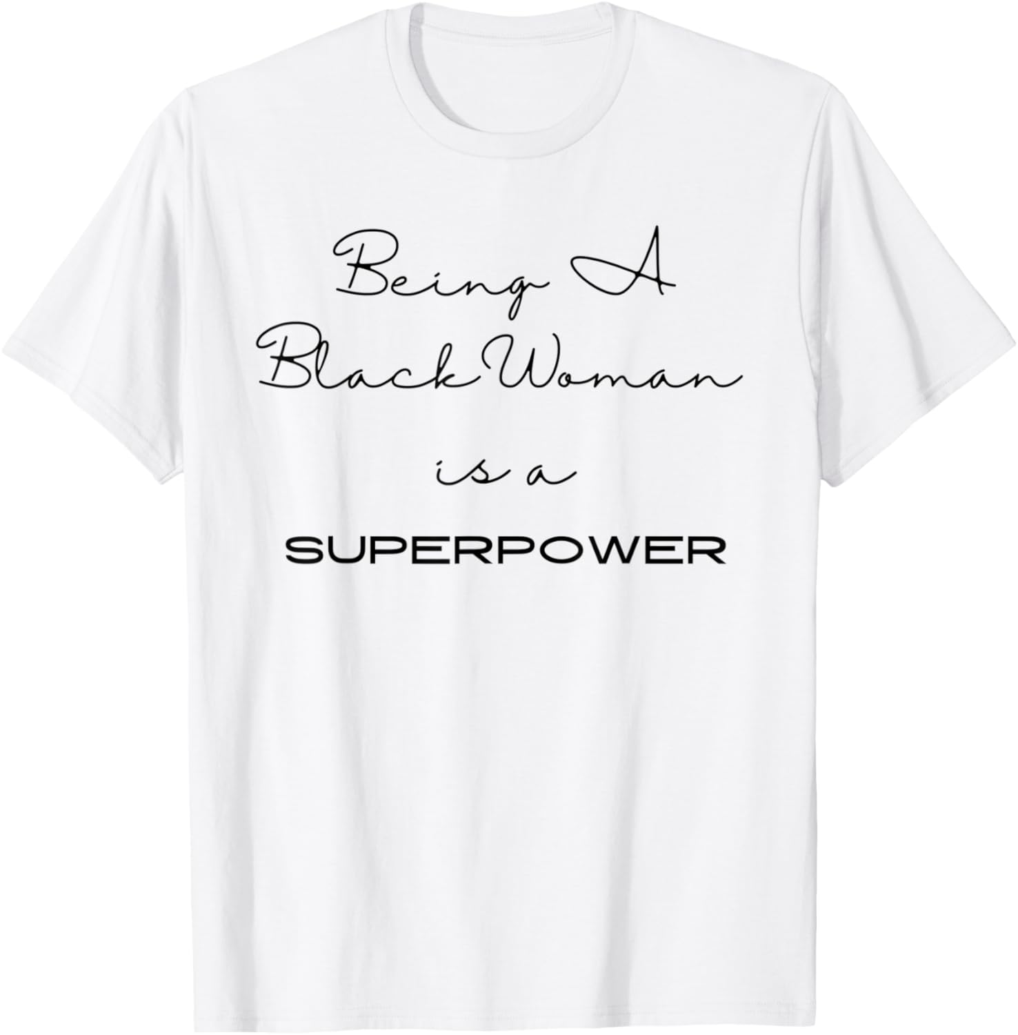Black Woman Super PowerBlack Lives Matter Human Rights