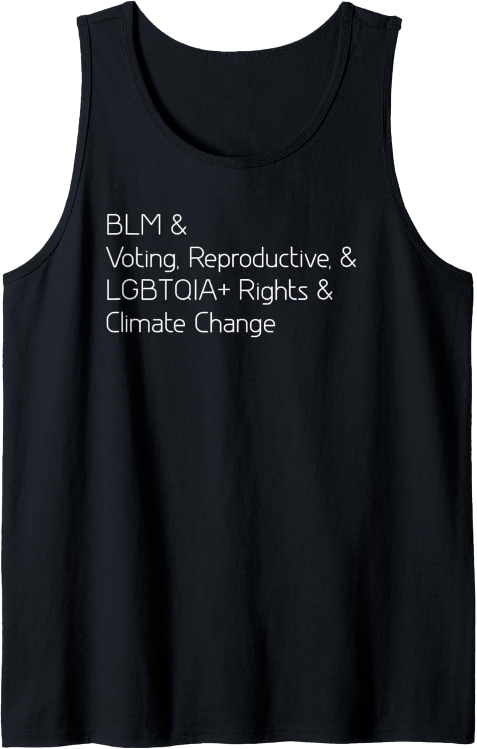 BLM+ Social Justice Tee Tank Top