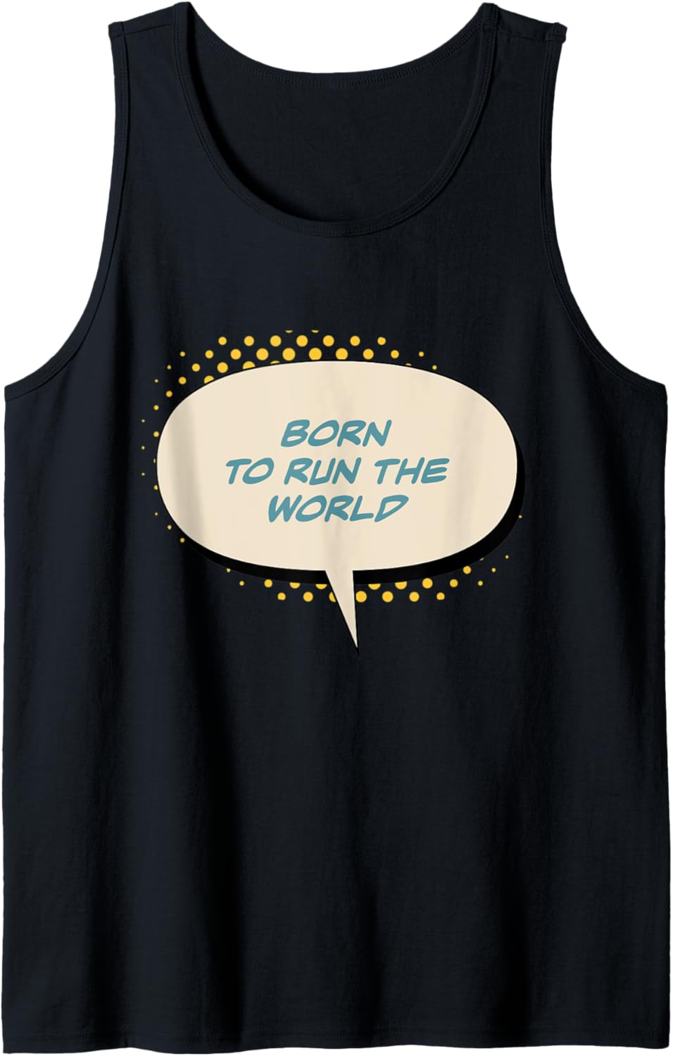 Born To Run The World Women's Human Rights March Retro Tank Top