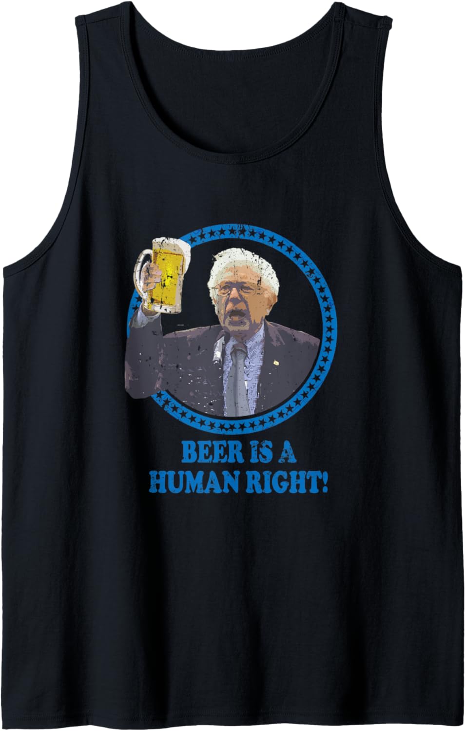 Beer Is A Human Right Bernie Socialist Tank Top