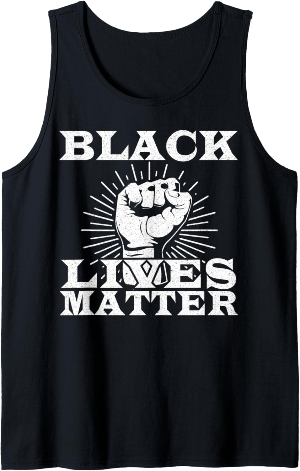 Anti Rasism Statement Civil Human Rights Black Lives Matter Tank Top