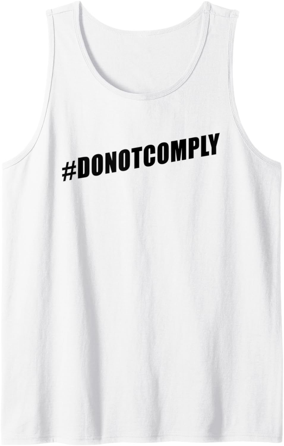 #DoNotComply \u2013 Stand Up For Human Rights Patriot Tank Top