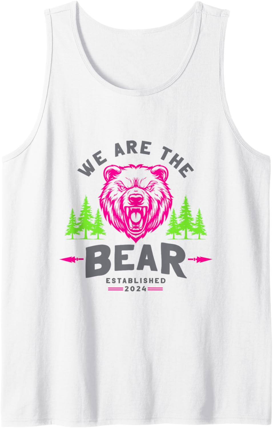 Pro Woman Resist and Persist Be the Bear Social Justice Tank Top