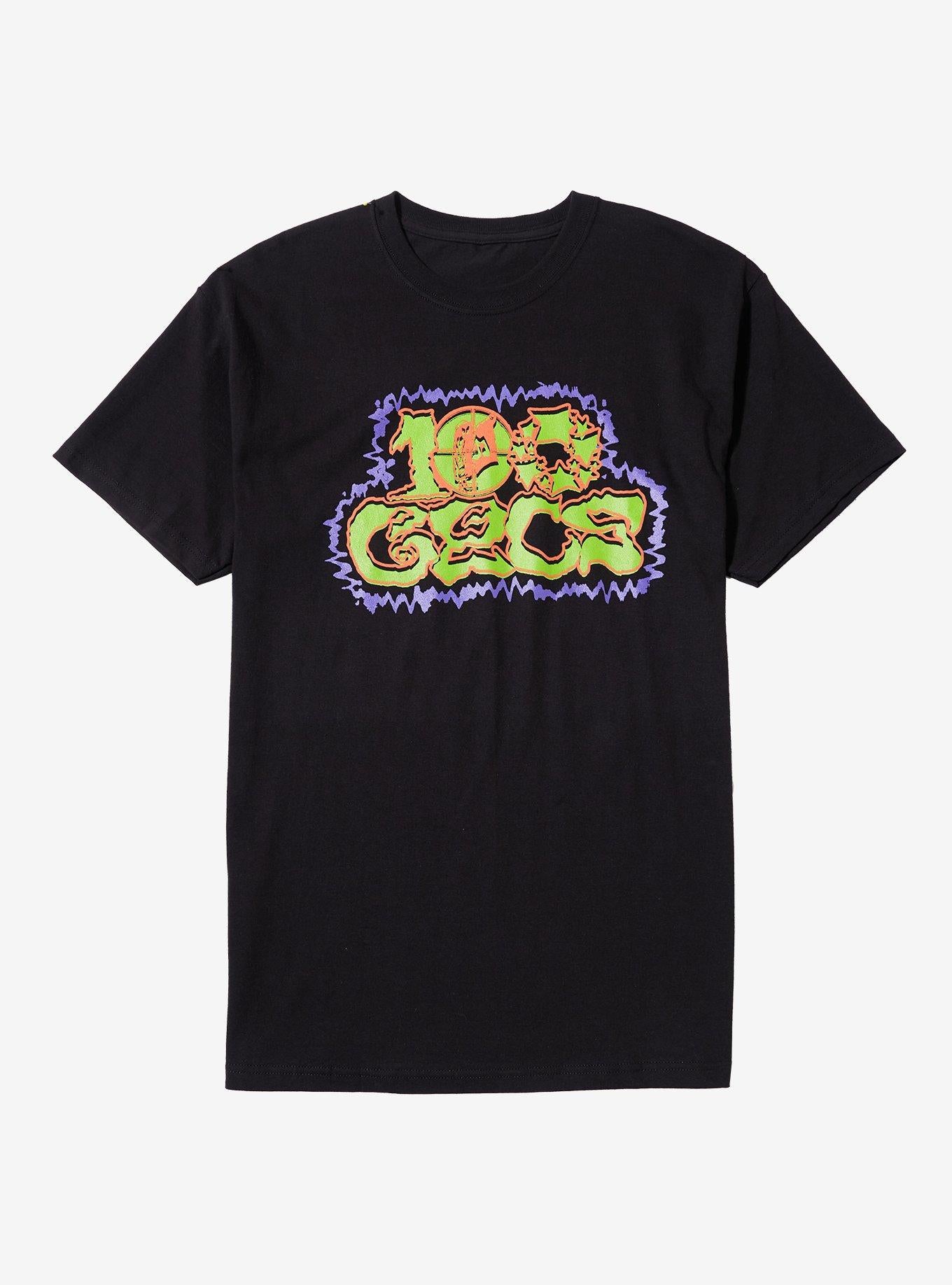 100 Gecs Electric Neon Logo T-Shirt | Trending Graphic Tee For Fans