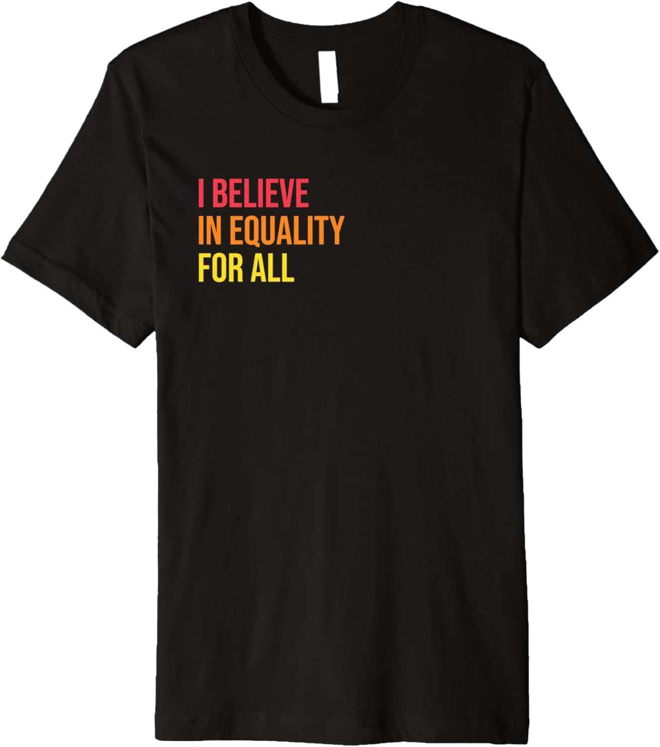 Believe in Equality for All Human Rights Social Justice Premium