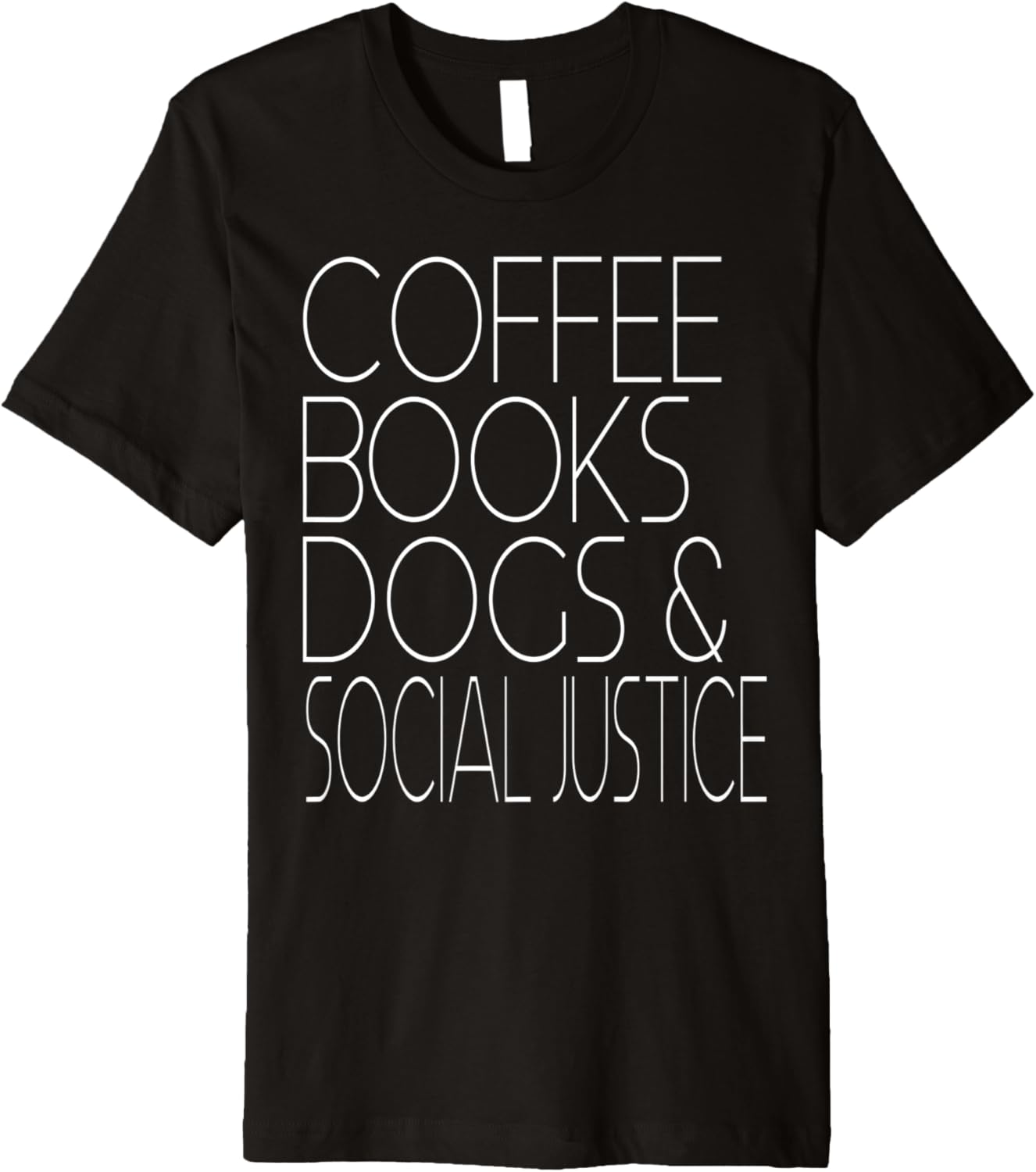 Coffee Dogs Books Social Justice Book Lover Literary Gift Premium