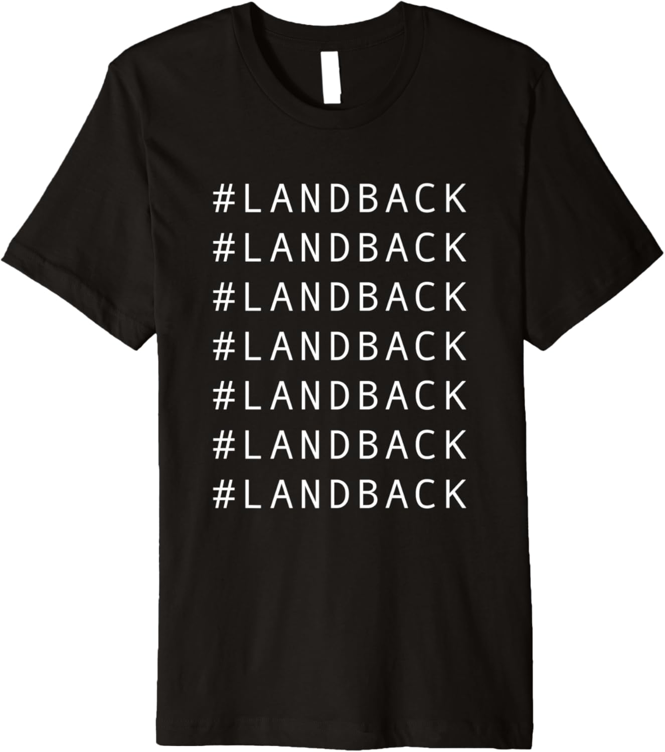 #LANDBACK Land Rights graphic Activism Politics human rights Premium