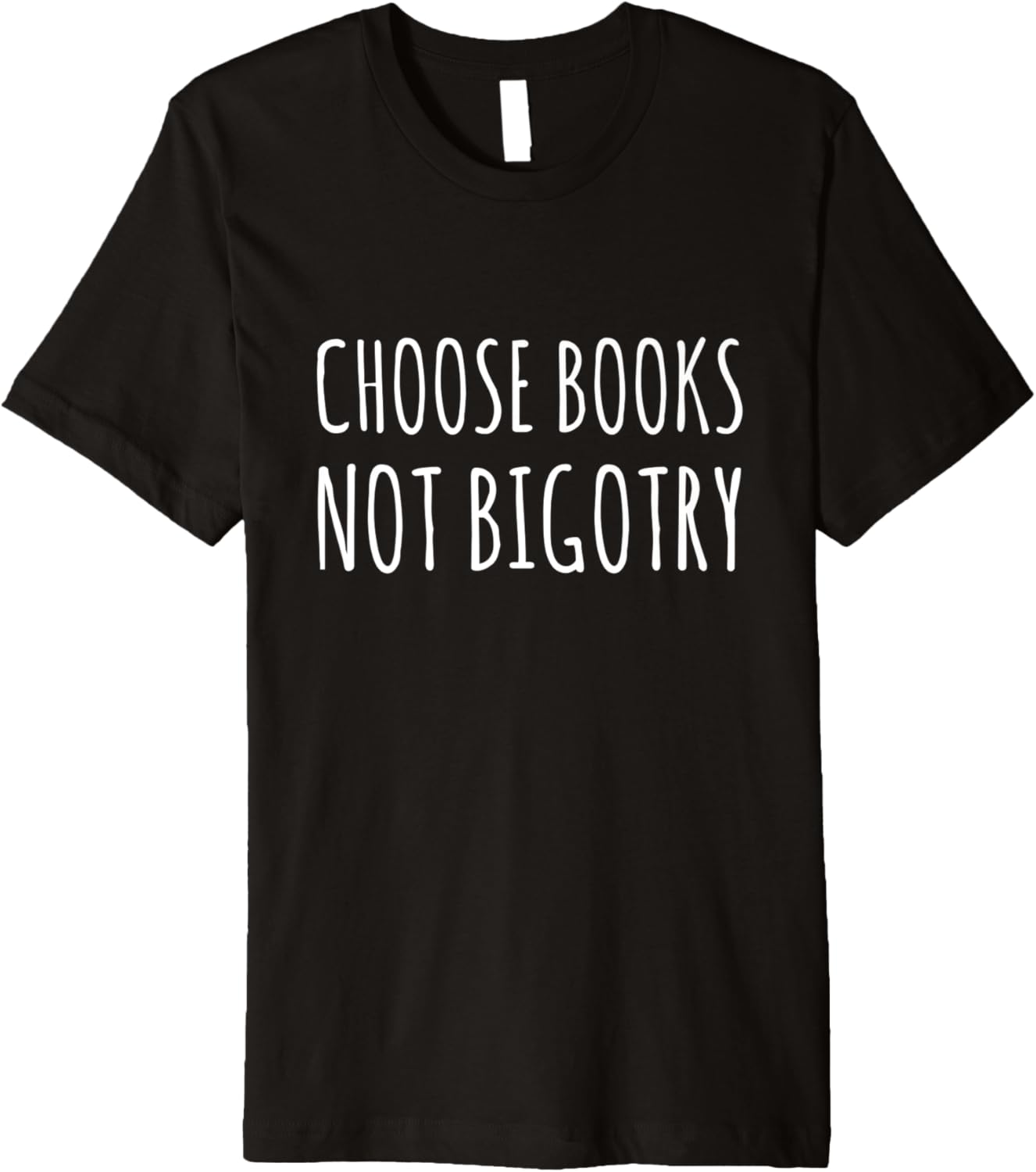 Book Lover Gift Choose Books Not Bigotry Human Rights Premium