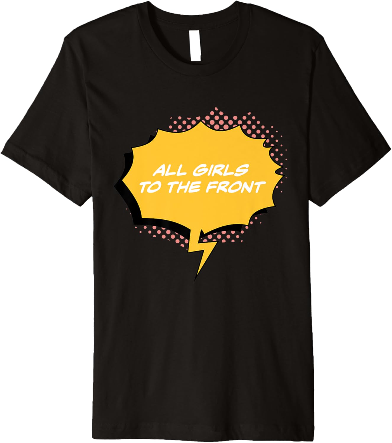 All Girls to the Front Women's Human Rights March Retro Premium