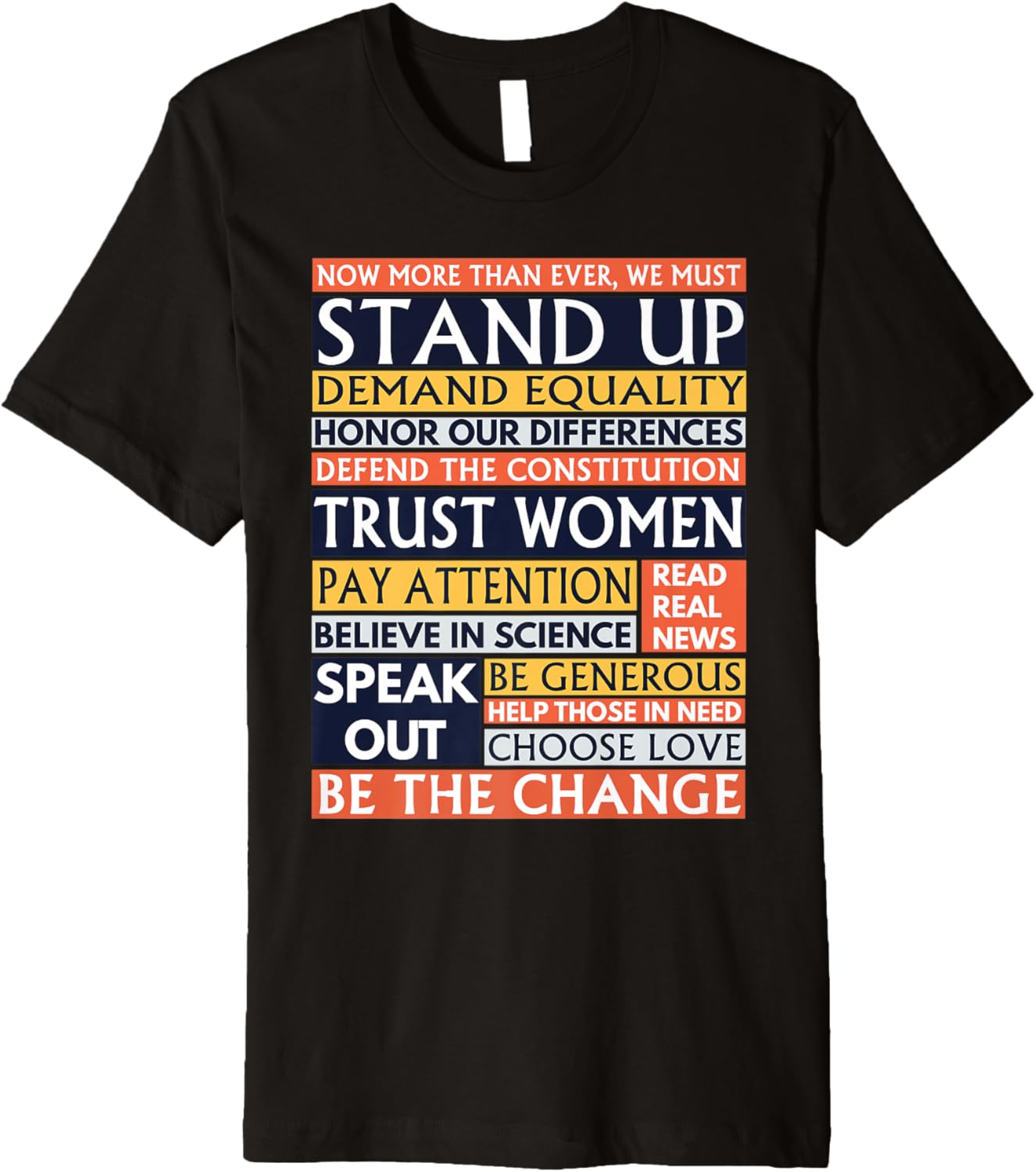 Be The Change You Wish To See Feminists Human Rights Gift Premium