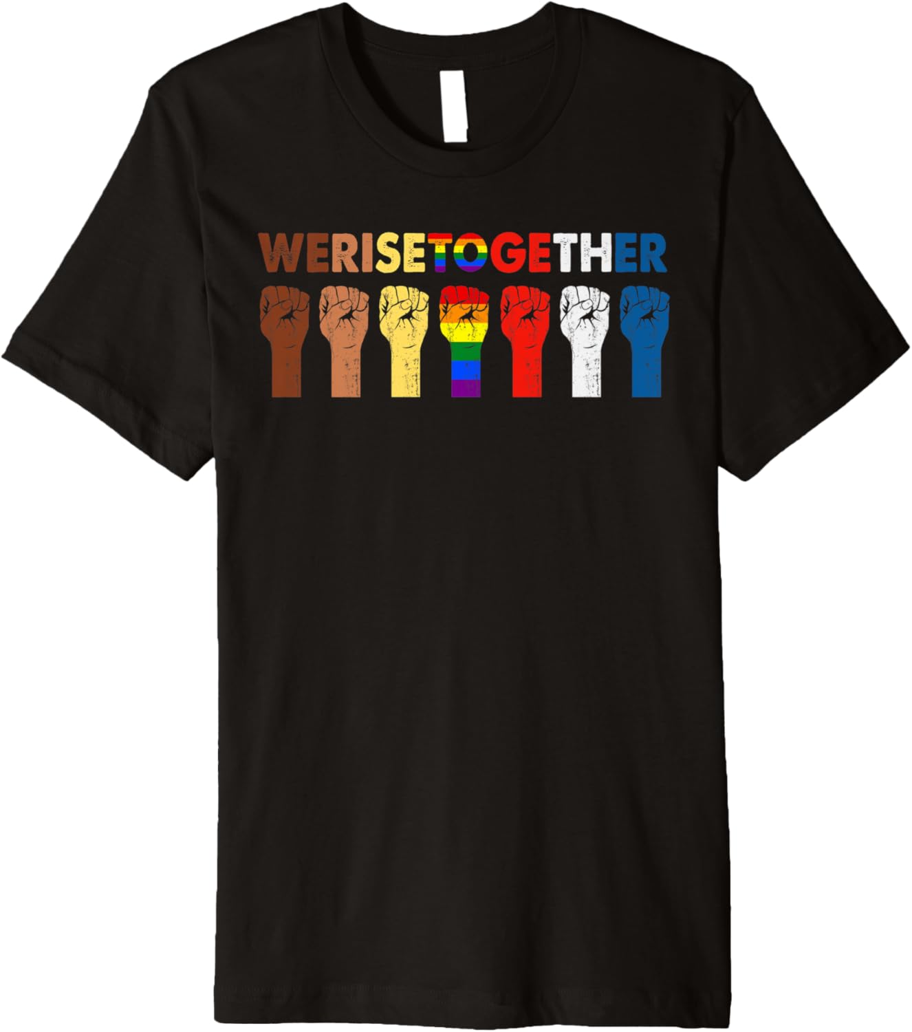 Activist Equality Social Justice We Rise Together Premium