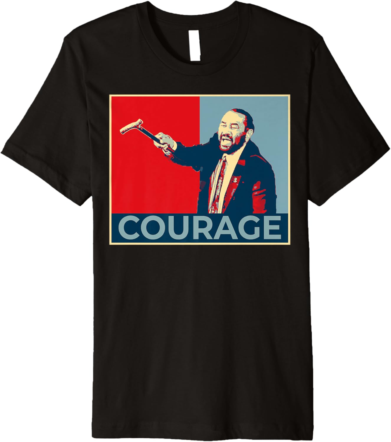 Bold Leadership and Courage Poster for Social Justice Fans Premium