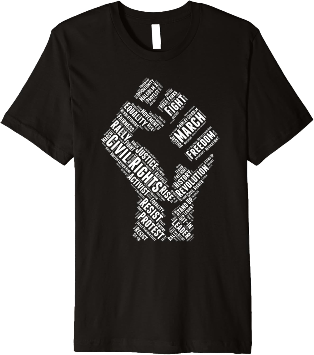 Civil Rights Movement Black Power Fist Social Justice Premium