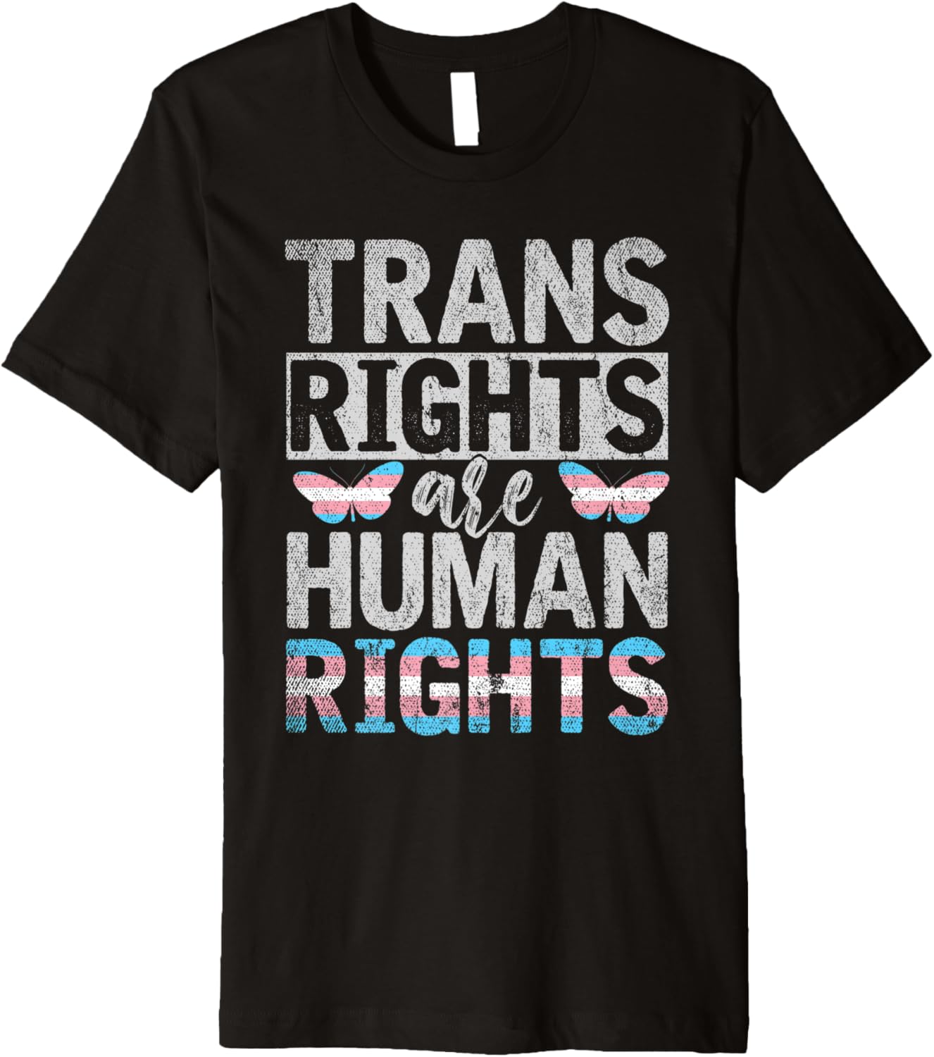 Butterfly LGBT Trans Rights Are Human Rights Transgender Premium