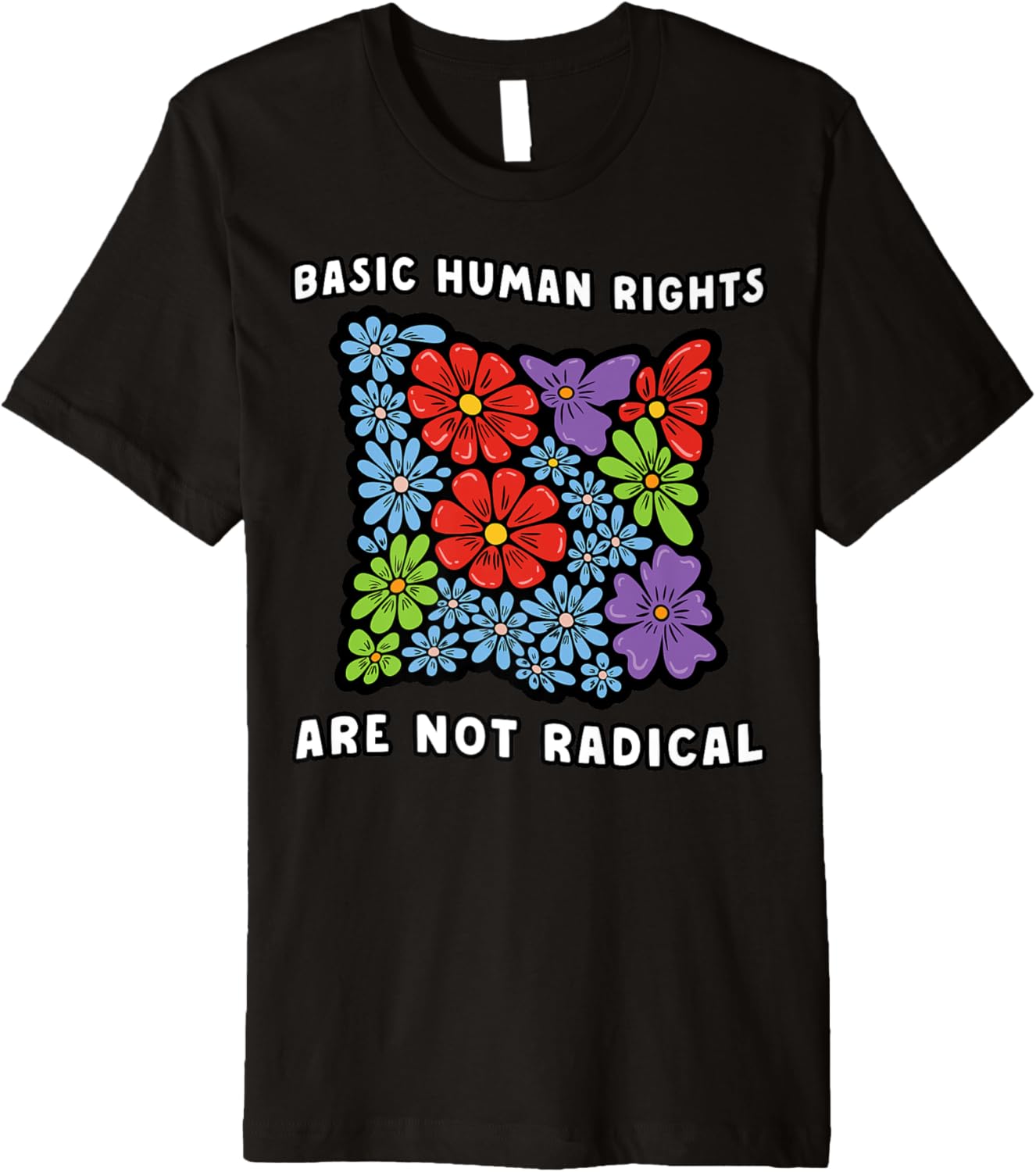 Basic Human Rights Not Radical Social Justice Equality Retro Premium