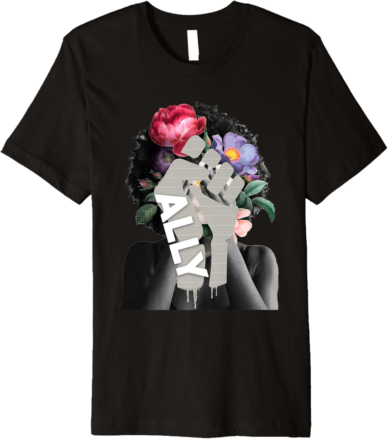 BLM Ally Proud Ally Social Justice Stands Up For Equality Premium