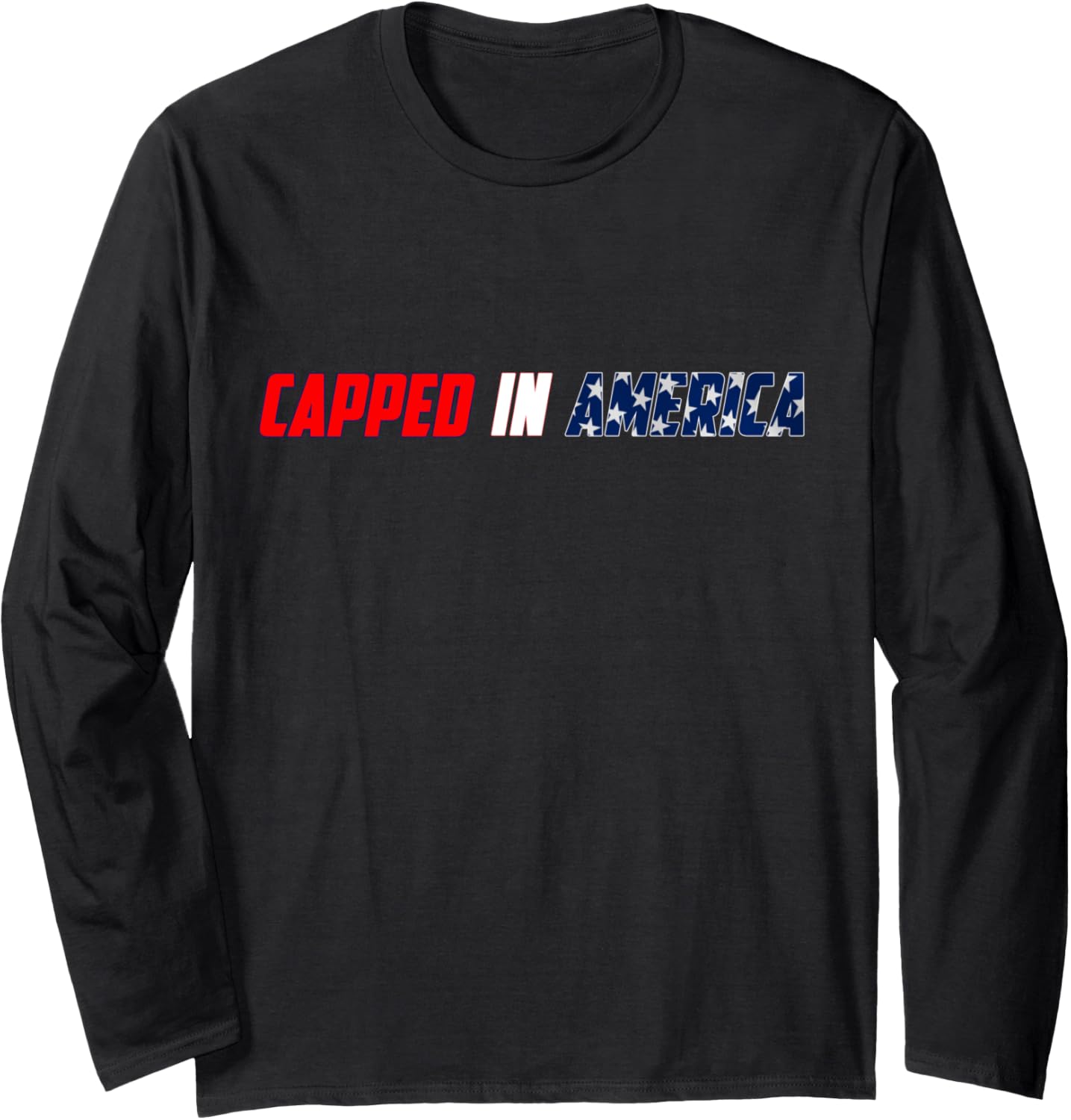 Capped In America Social Justice Bullets Long Sleeve