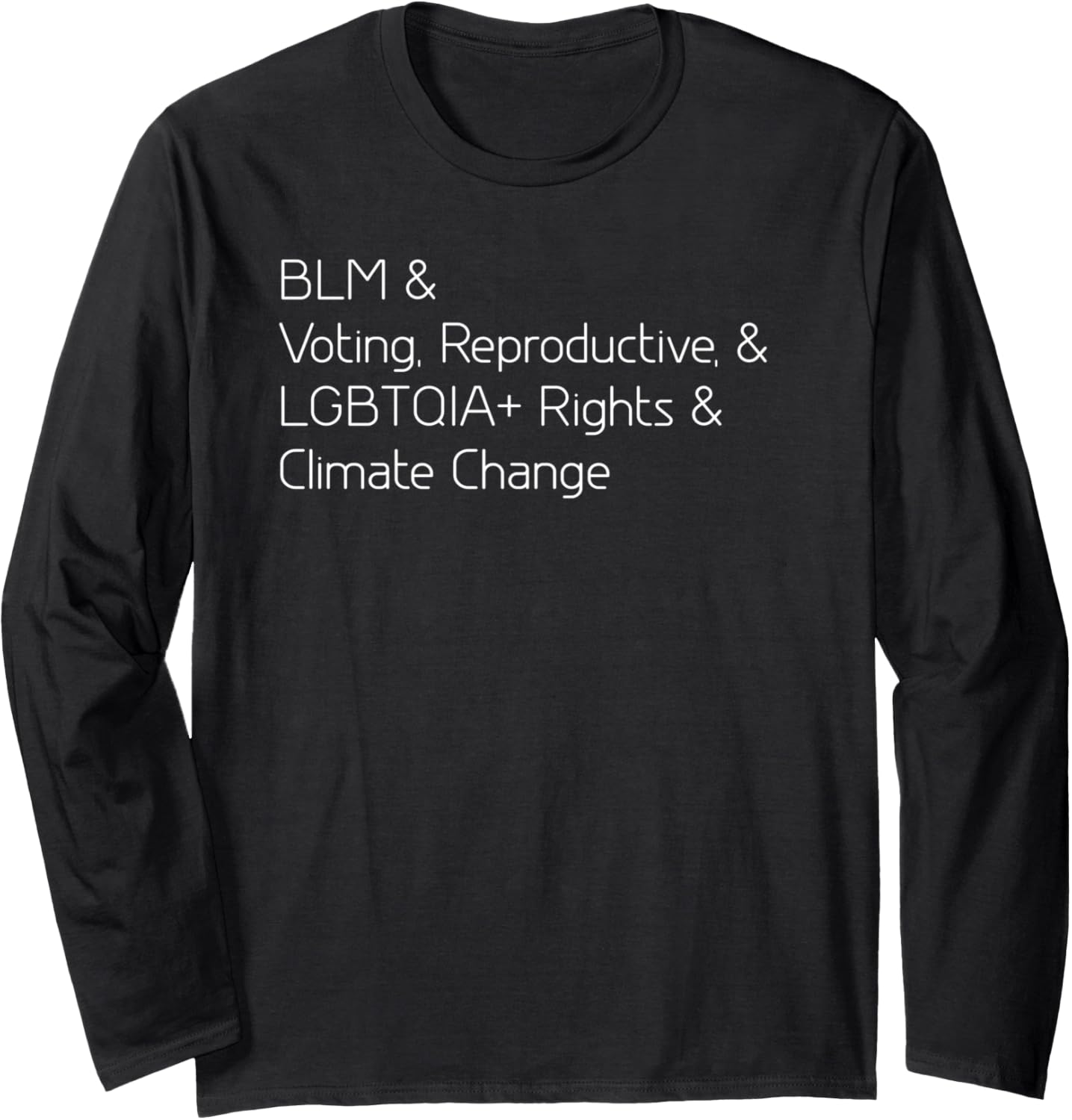 BLM+ Social Justice Tee Long Sleeve