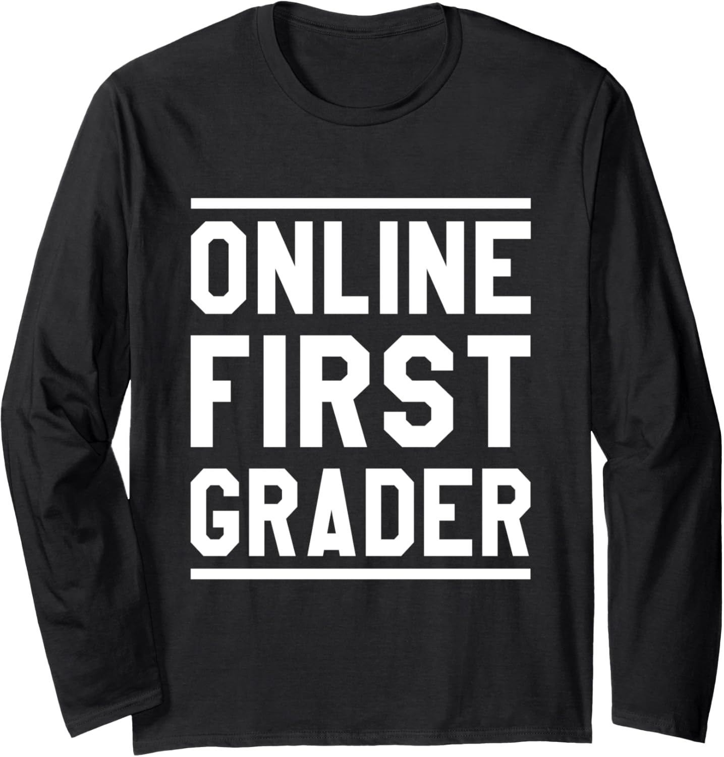 2020 Back To School Gift Boys Girls Kids Online First Grader Long Sleeve