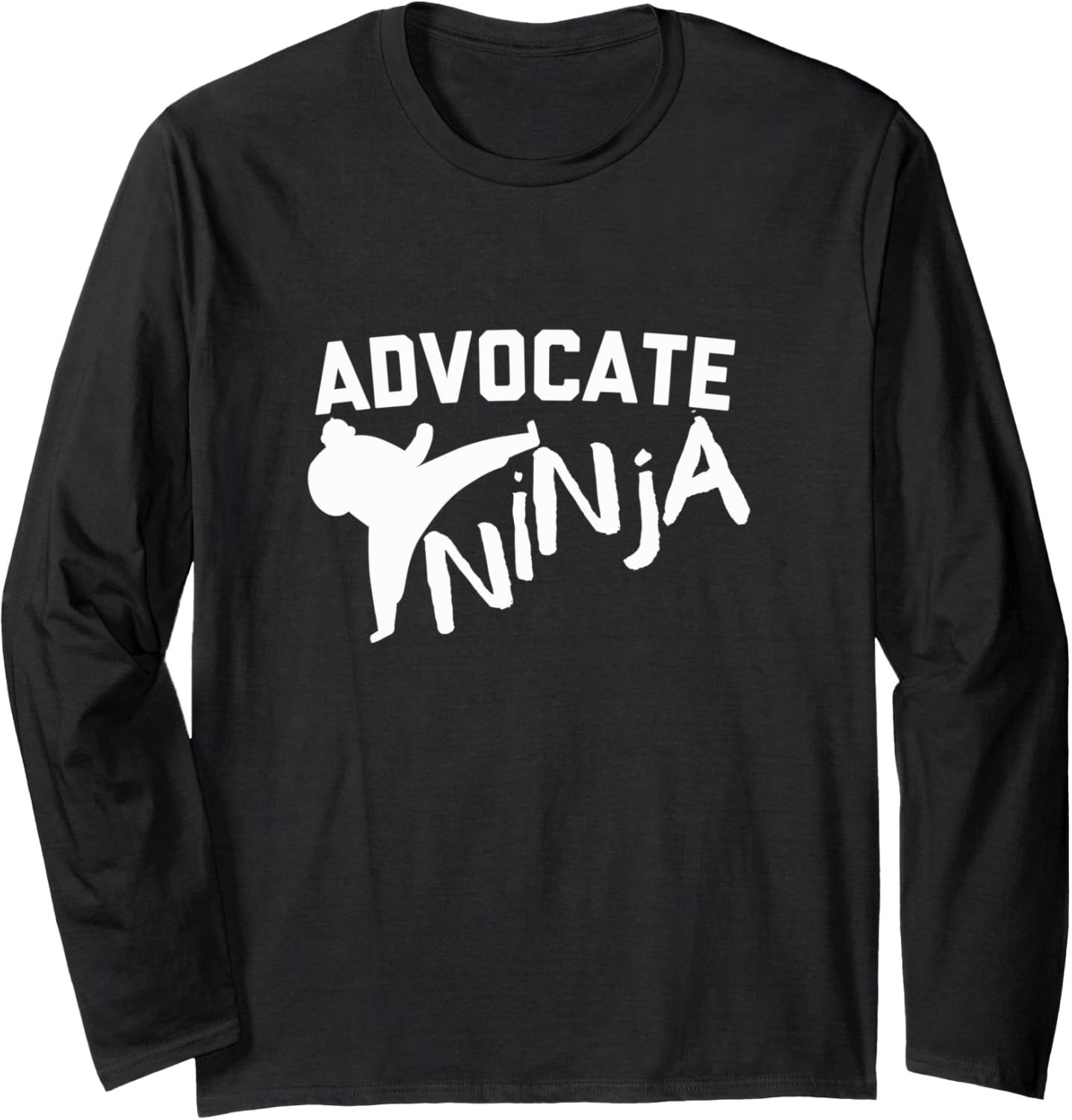 Advocate ninja inclusion social justice equality Long Sleeve