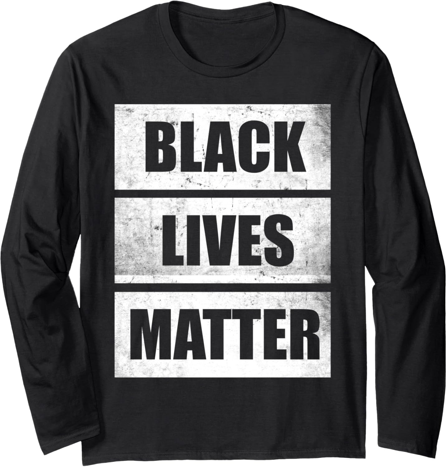 Black Lives Matter   Awareness Protest Social Justice Long Sleeve