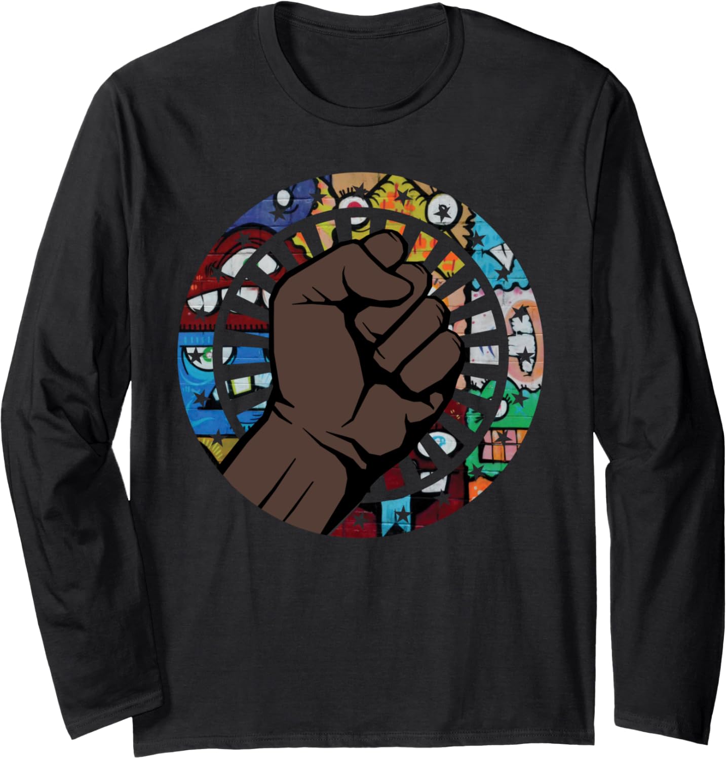 Black Lives Matter African American Human Rights Empowered Long Sleeve