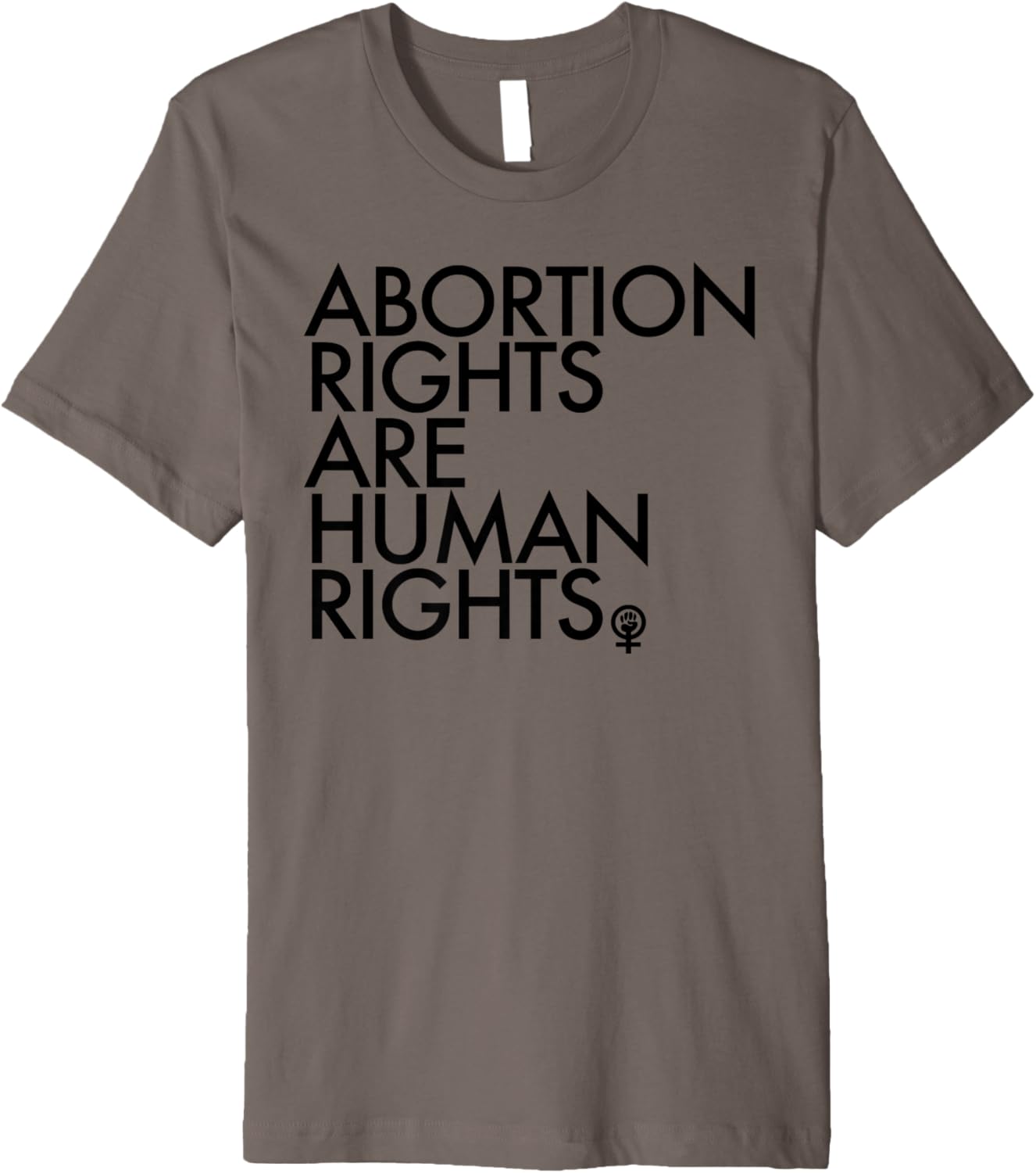 Abortion Rights are Human Rights   Black   Woman Power Fist Premium