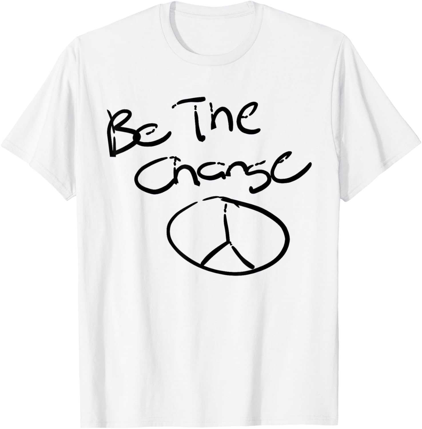 Be The Change Peace T Shirt TShirt Social Justice Kids