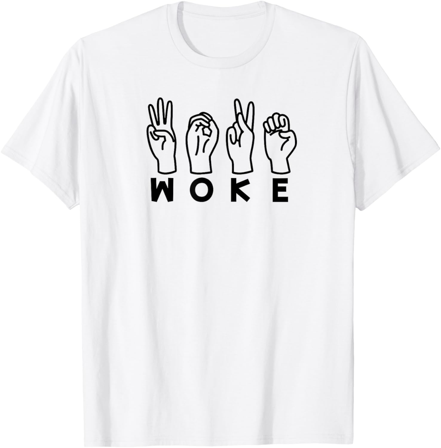 ASL Sign Language Woke Deaf Social Justice Civil Rights