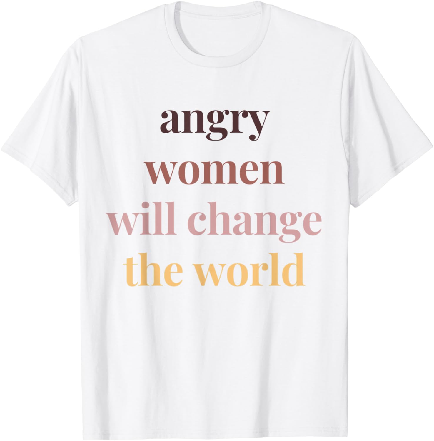 Angry Women Will Change The World Women's Rights Protest
