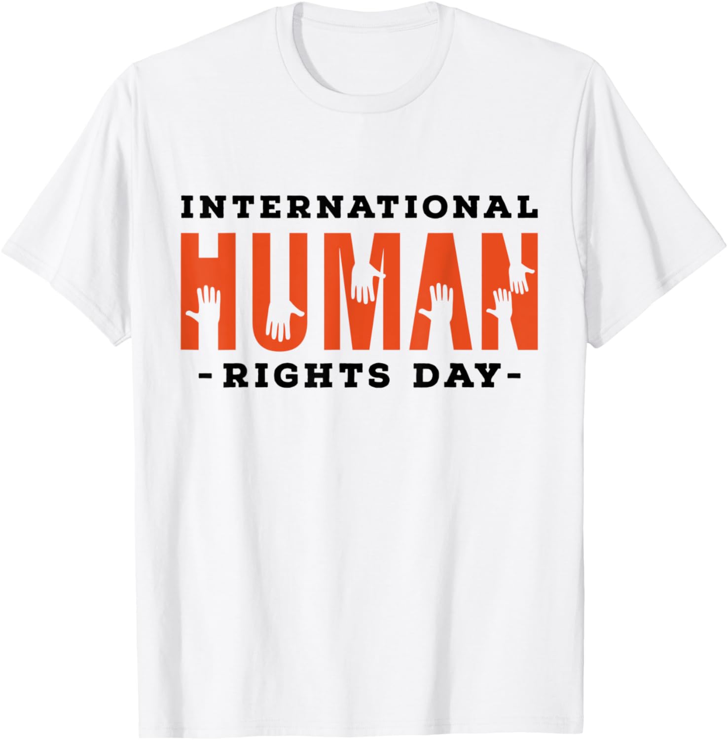 Celebrate International Human Rights Day Shirt Sharing Hands