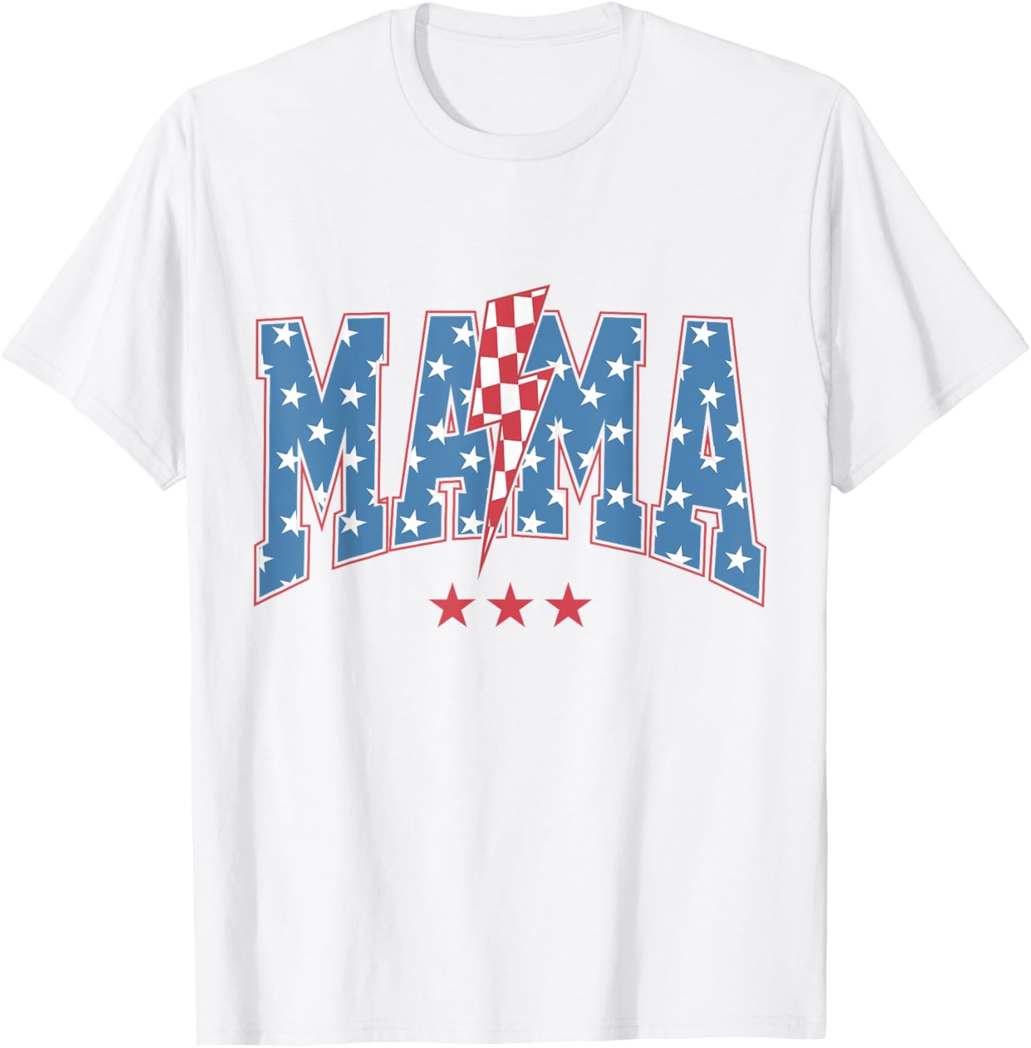 Mama Dada Mini 4th of July American Family Matching Tees