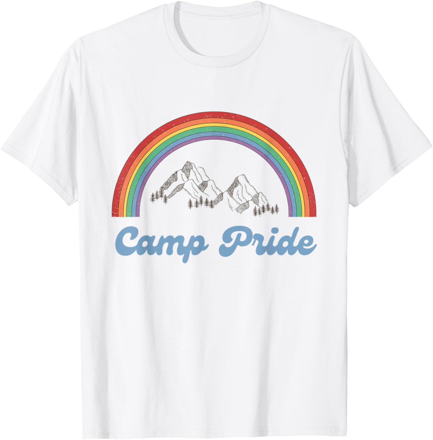 Camp Pride LGBTQ Pride Gay Rainbow support equal rights