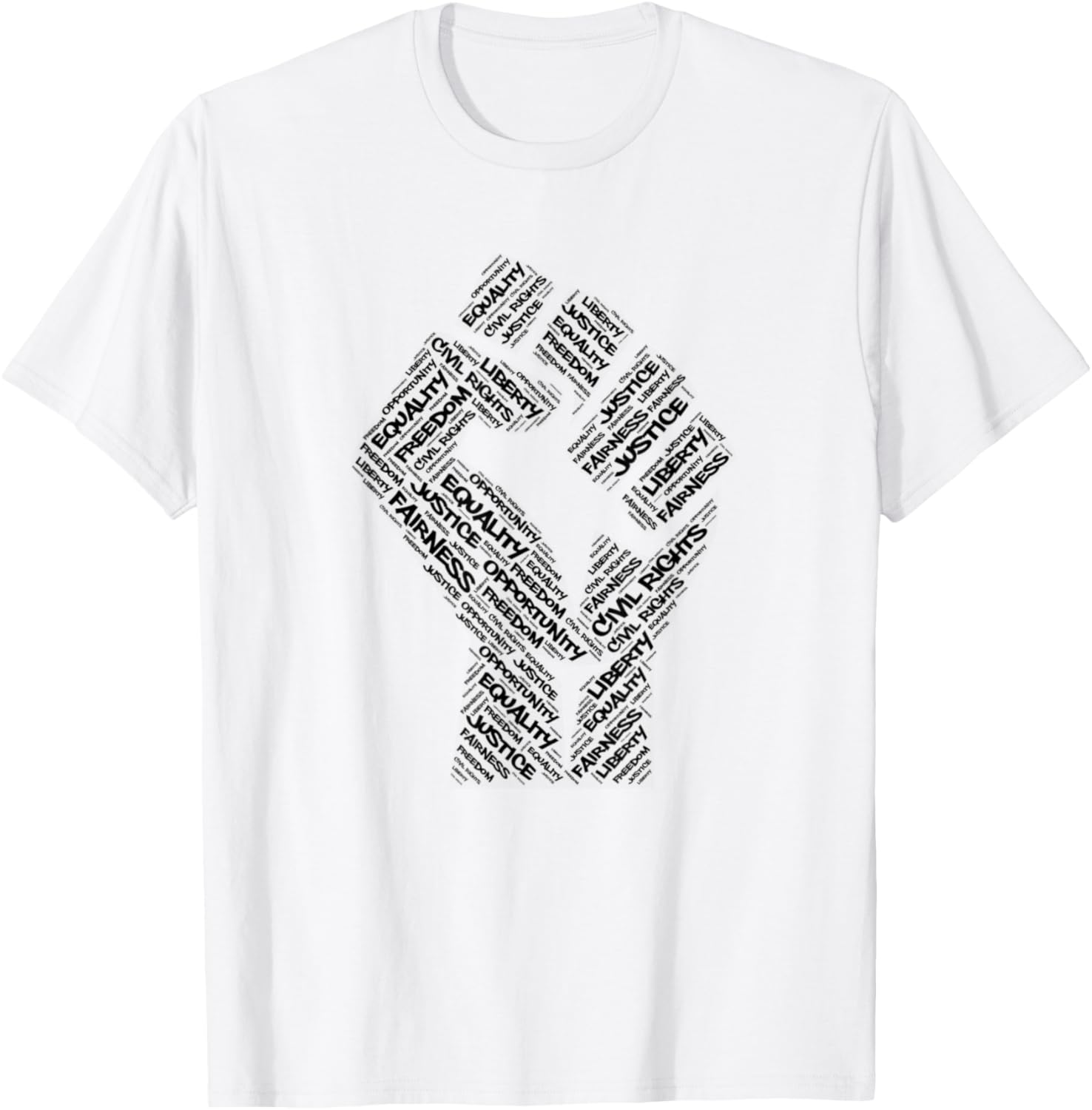 Black Power Fist Civil Rights Movement Social Justice