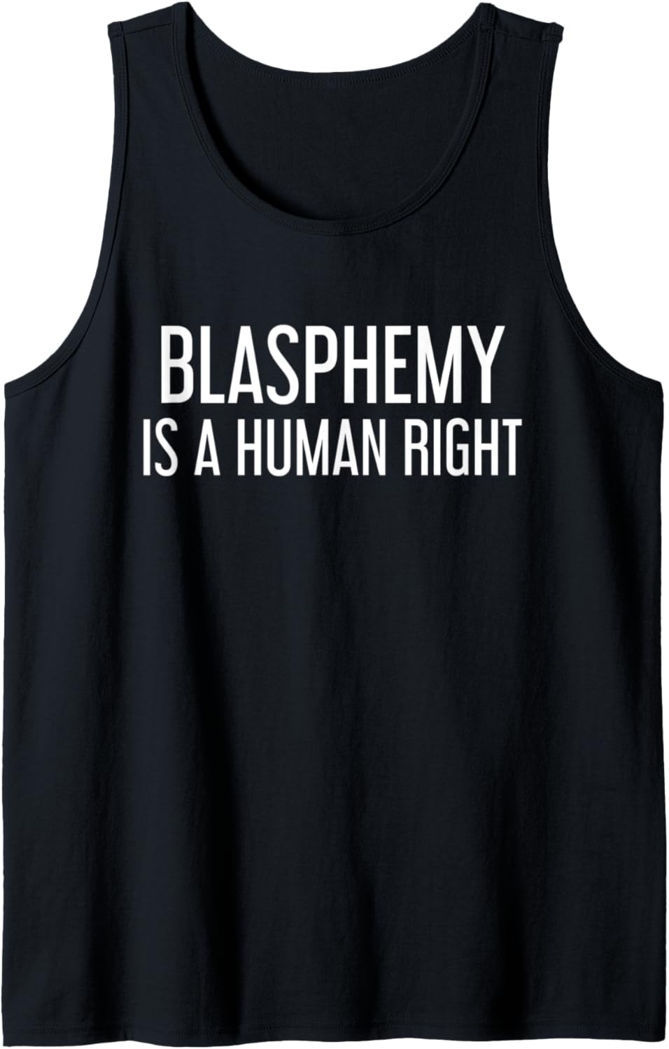 Blasphemy is a Human Right Tank Top