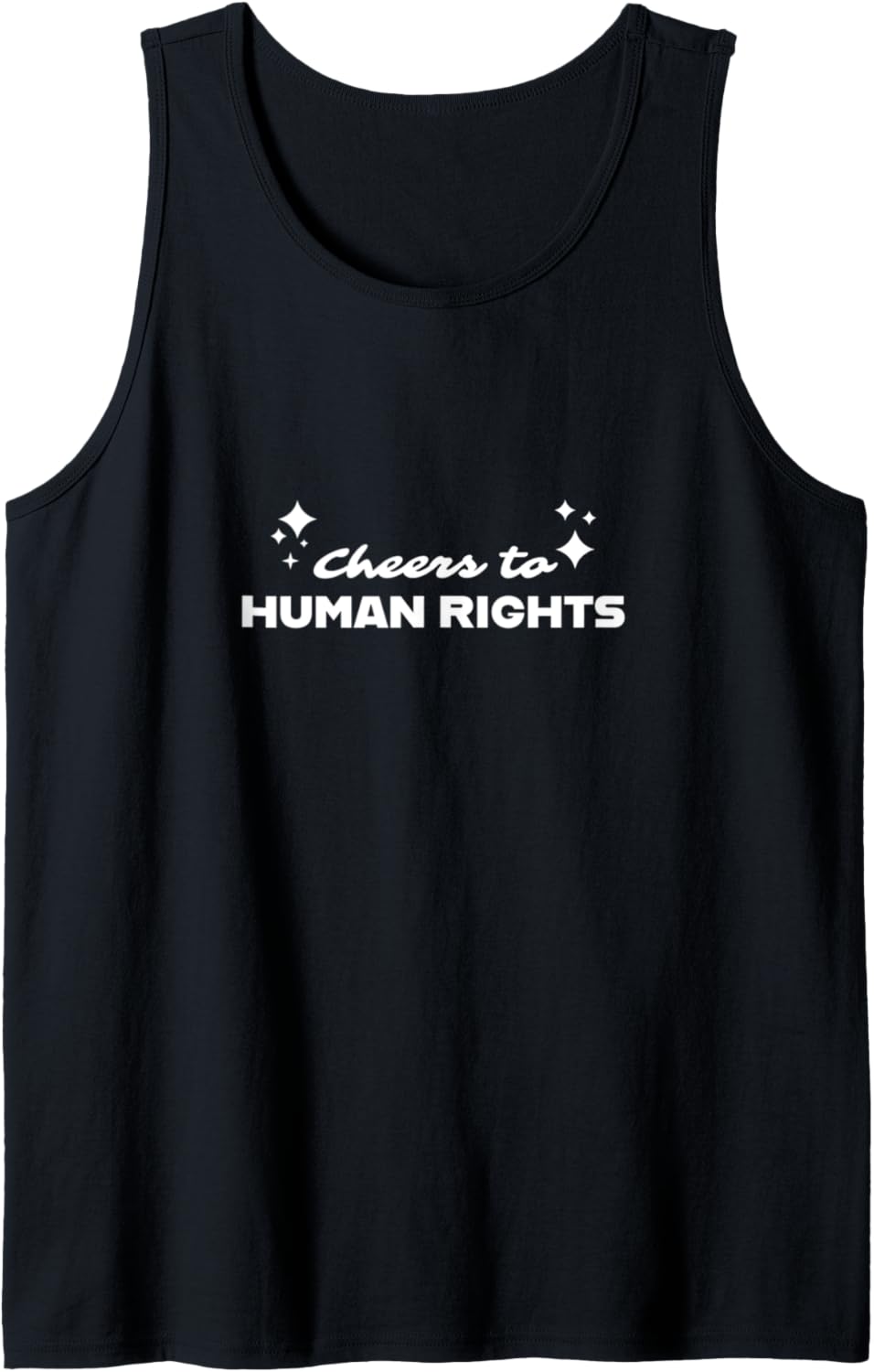 Cheers to human rights Tank Top