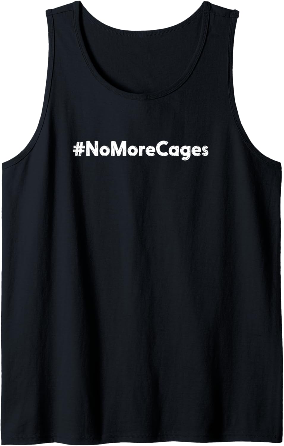 #NoMoreCages Pro Immigration Human Rights Activist Protest Tank Top