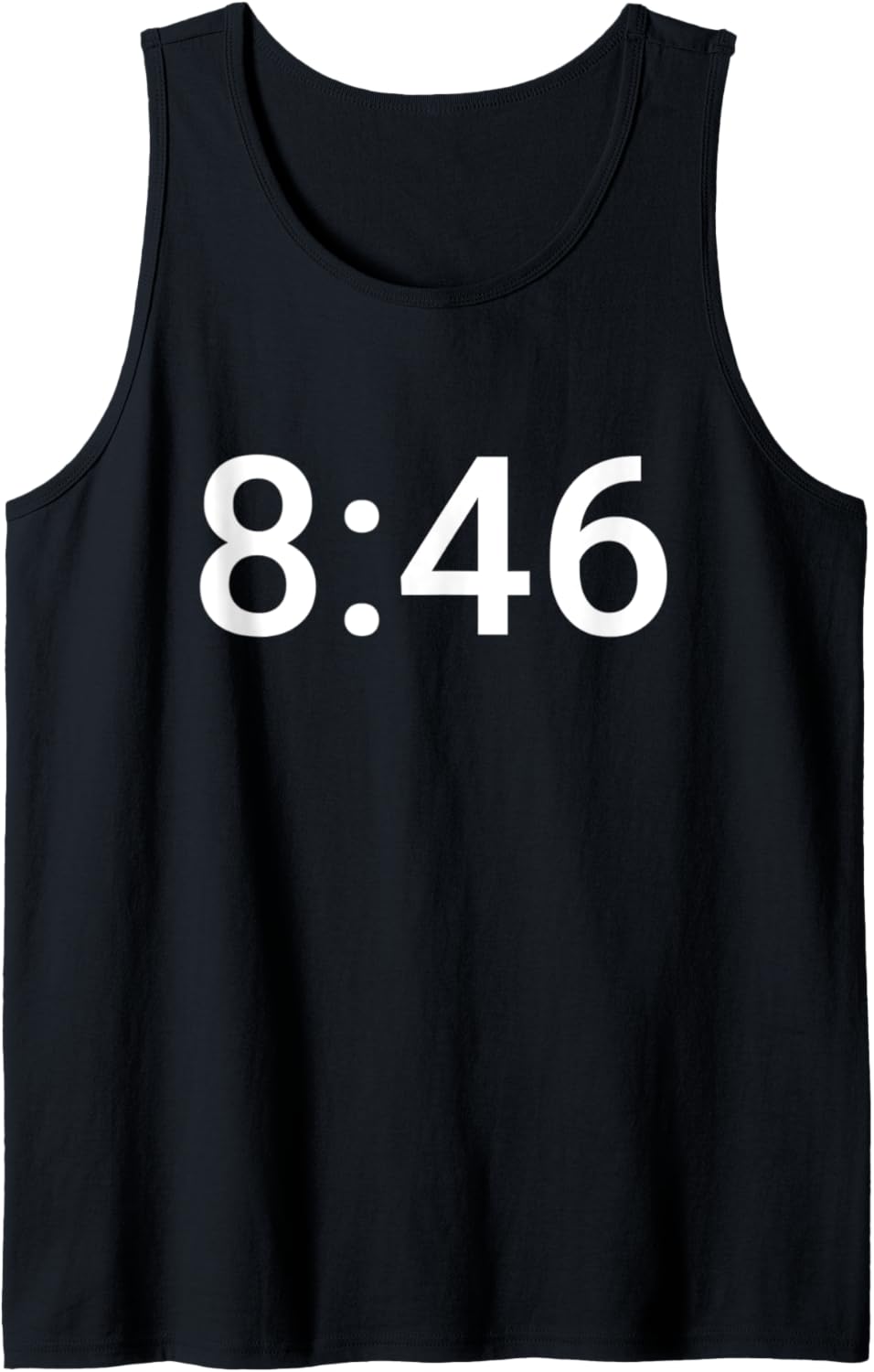 8 Minutes and 46 Seconds Social Justice Tribute Tank Top