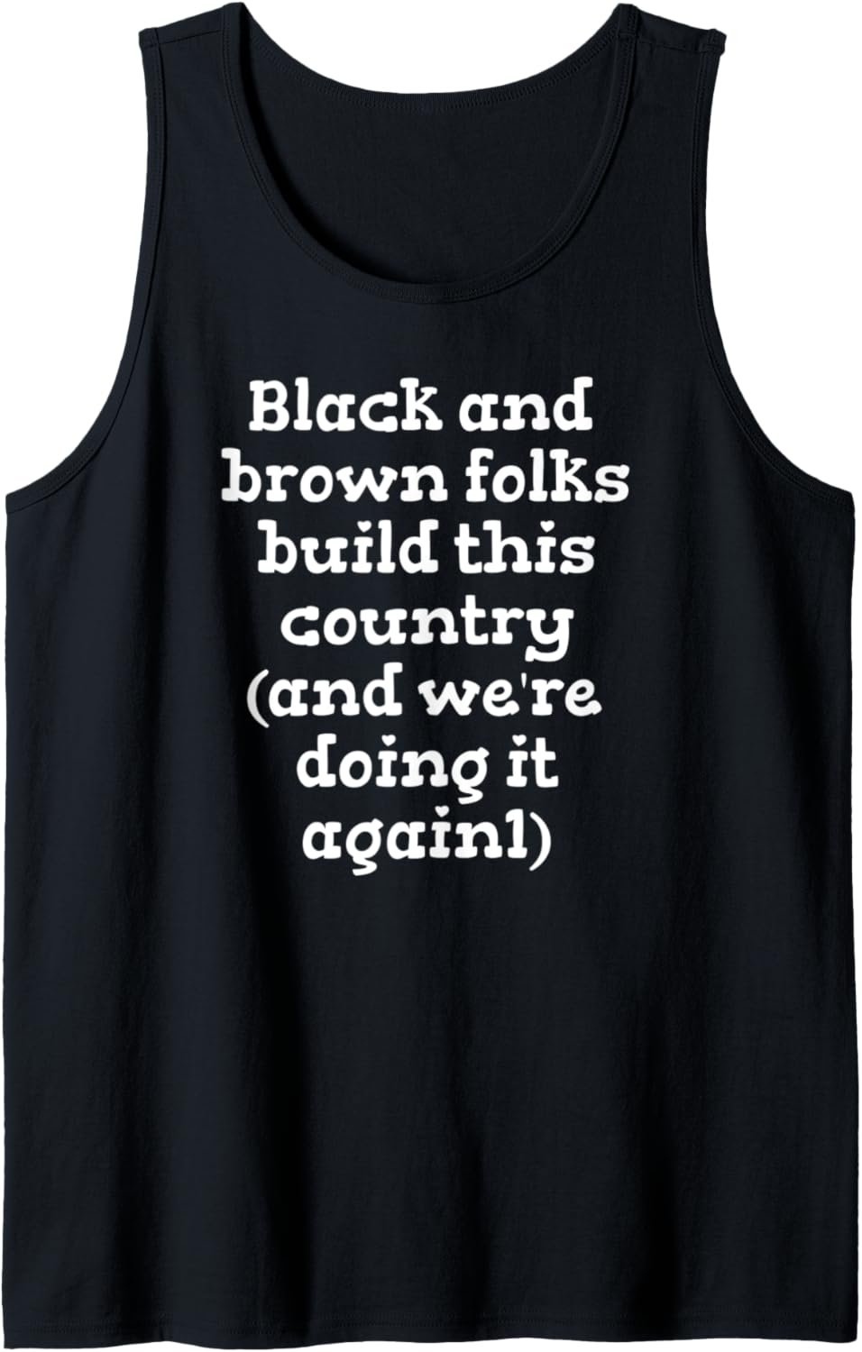 Anti Racism Civil & Human Rights Positive Message Gift Tank Top