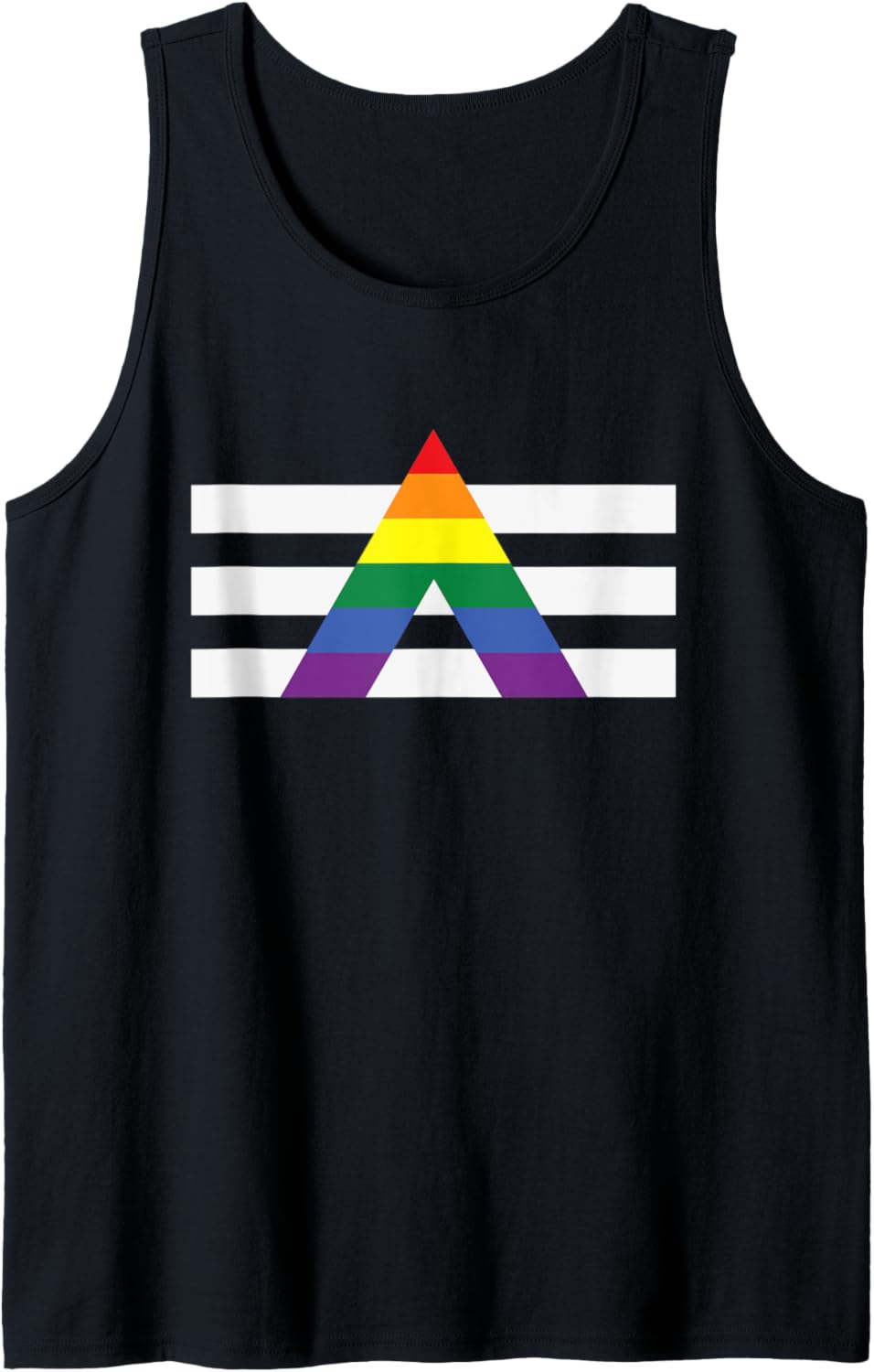 Ally Gay Pride. Pride Month. LGBTQ Ally. Social Justice. Tank Top
