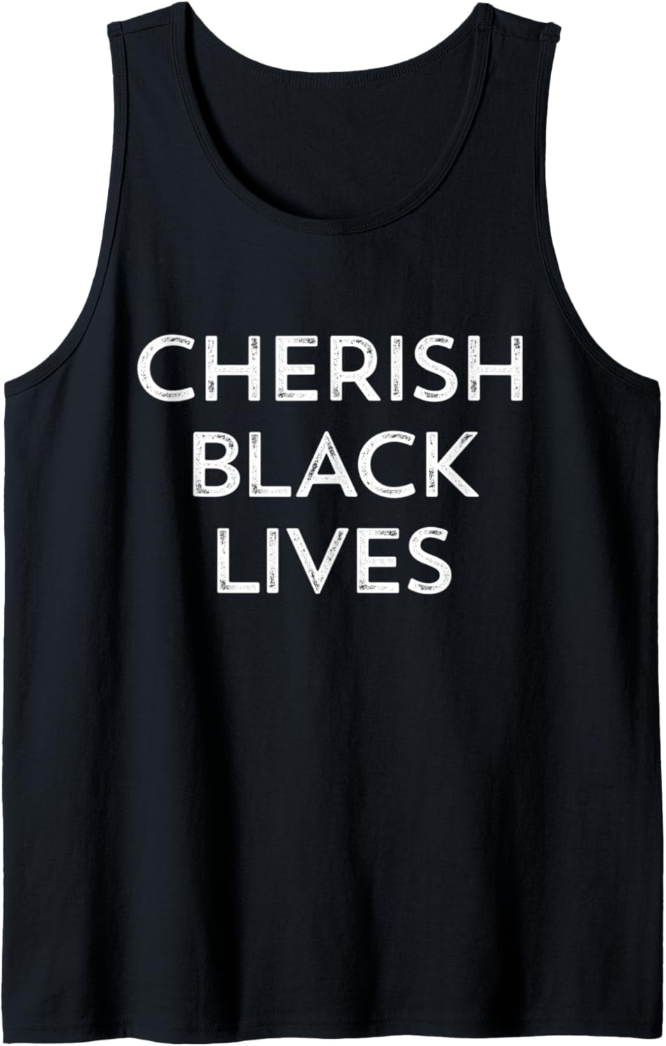 Cherish Black Lives Activist Pride Social Justice Equality Tank Top