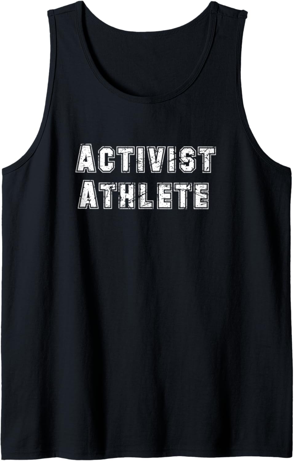 Activist Athlete Social Justice Champion Advocate Graphic Tank Top