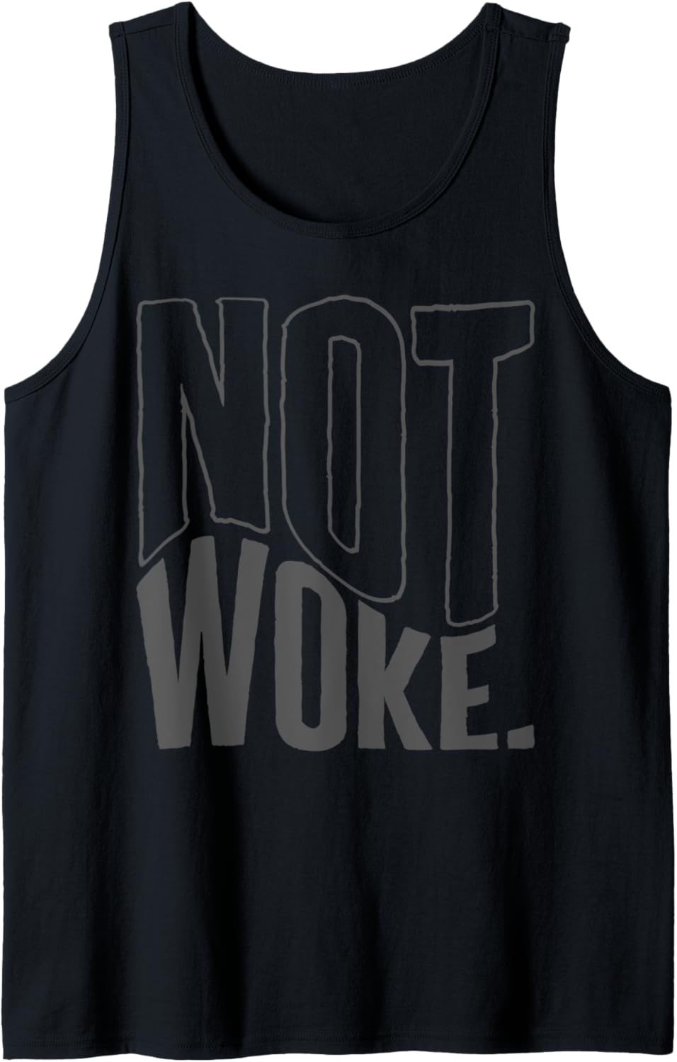 Anti Woke Not Woke Vintage Republican Social Justice Gift Po Tank Top