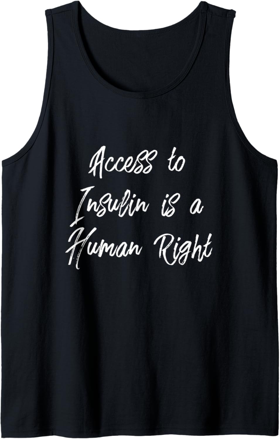 Access to Insulin is a Human Right for Women Type 1 Tank Top