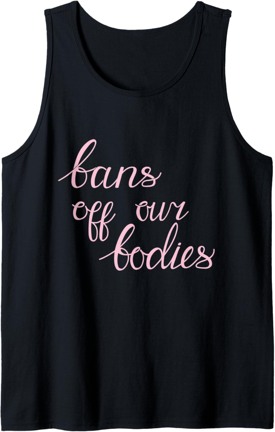 Bans Off Our Bodies Women's Human Rights March Retro Tank Top