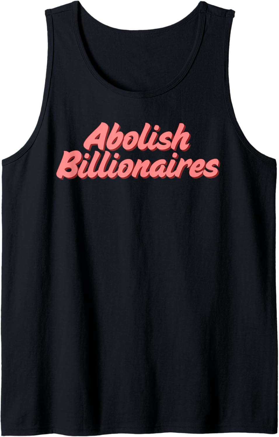 Abolish Billionaire Retro 60s Vintage Social Justice Protest Tank Top