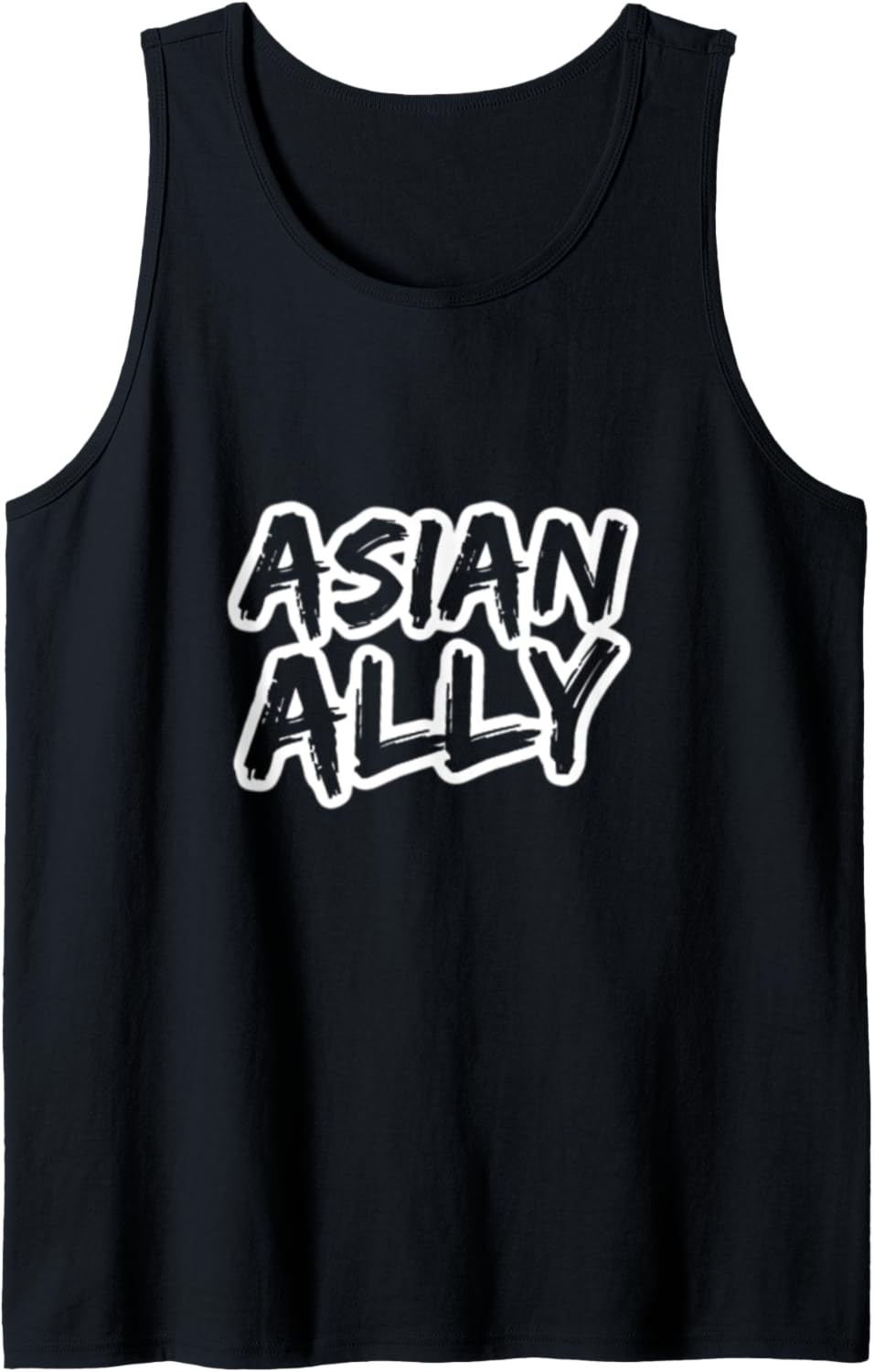 Asian Ally Stop Asian Hate Crimes Social Justice Tank Top