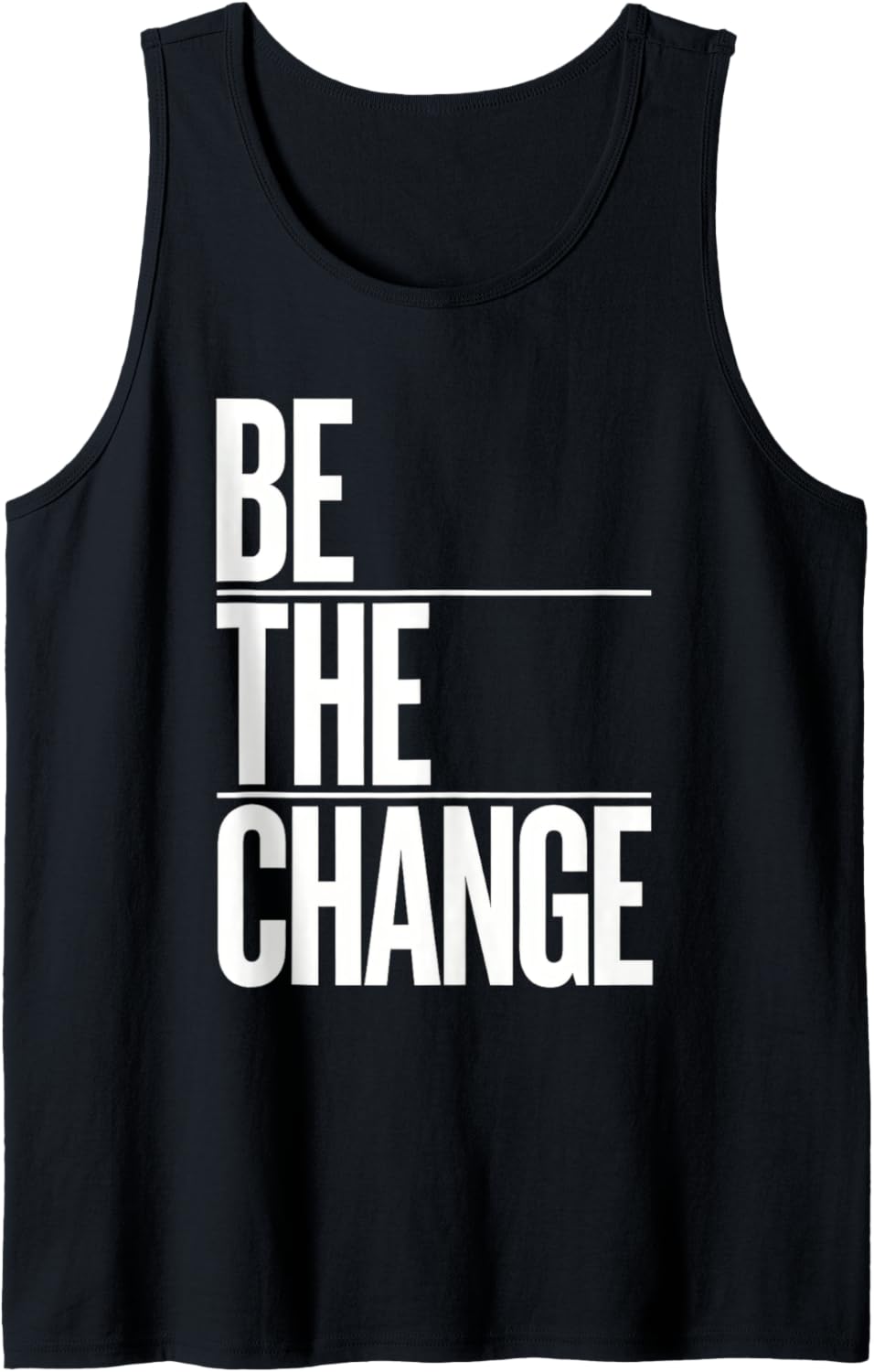 Be The Change   Change Social Justice Equality Tank Top